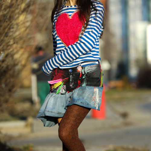Origo mini jeans sukňa- SvM — foto 2