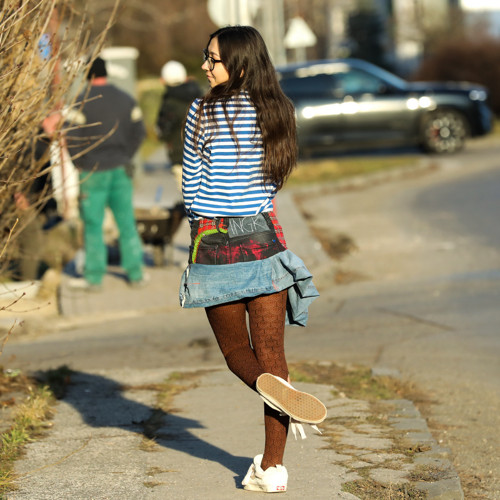 Origo mini jeans sukňa- SvM — foto 4