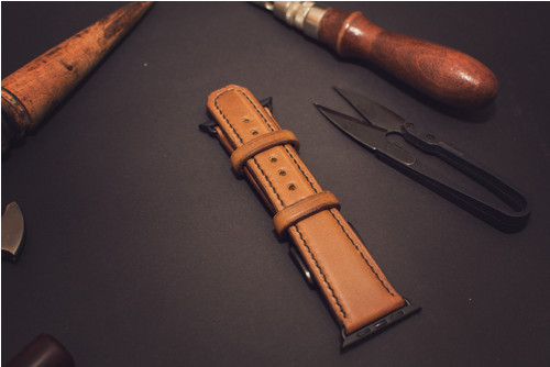Kožený pásek na Apple watch — foto 3