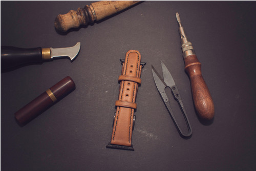 Kožený pásek na Apple watch — foto 2