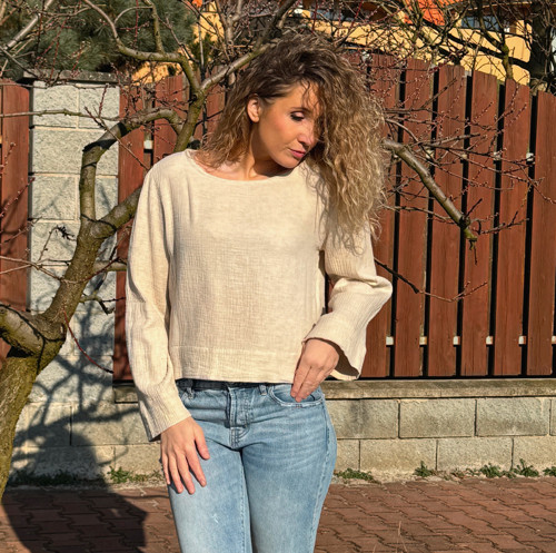 Top světlý mušelín — foto 2
