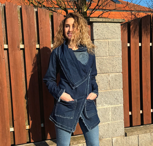 Džínový kabátek velikosti M — foto 3