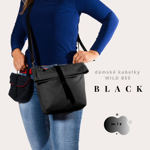 Černá dámská kabelka WILD BEE 2 — foto 5