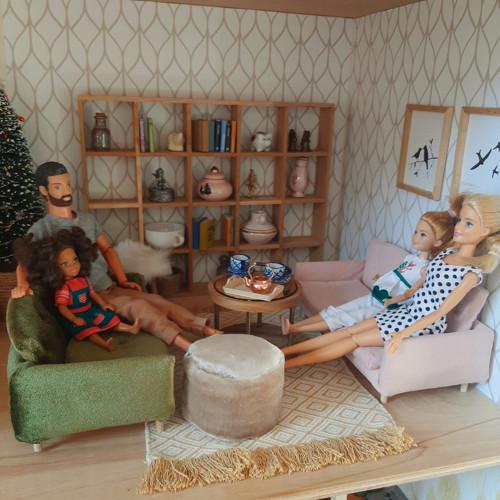 Sofa pro Barbie-světle růžová — foto 4