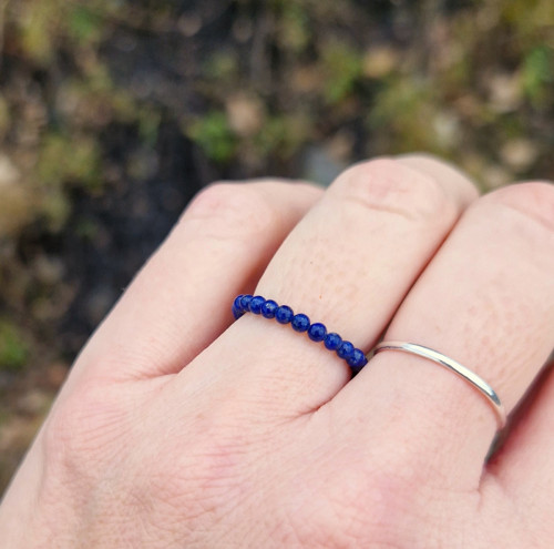 Lapis Lazuli*prsten*0,25 cm — foto 4