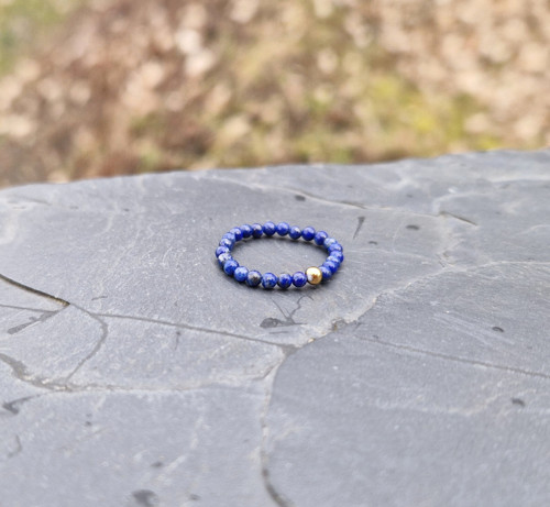 Lapis Lazuli*prsten*0,25 cm — foto 2
