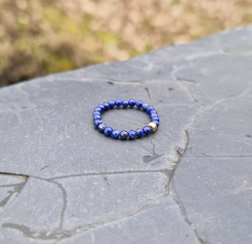Lapis Lazuli*prsten*0,25 cm — foto 5