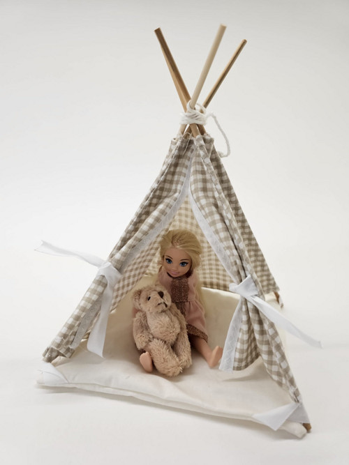 TEE-PEE - béžový čtvereček — foto 3