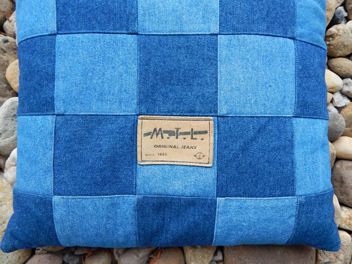 Polštář patchwork 40 x 40 cm — foto 4