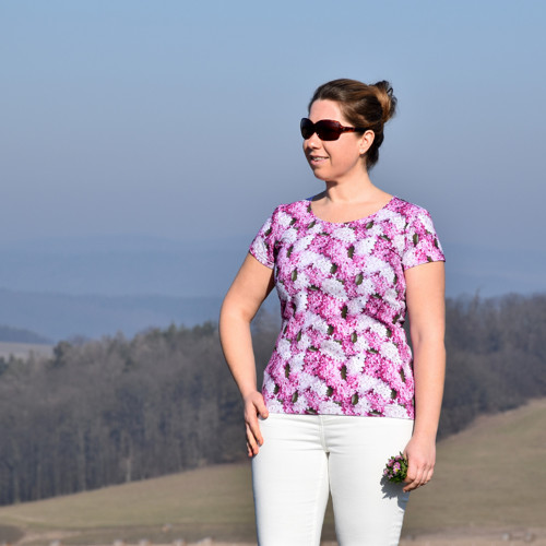 Dámské tričko - Šeříky — foto 4