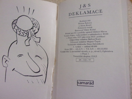 Kniha Deklamace 1977 — foto 4