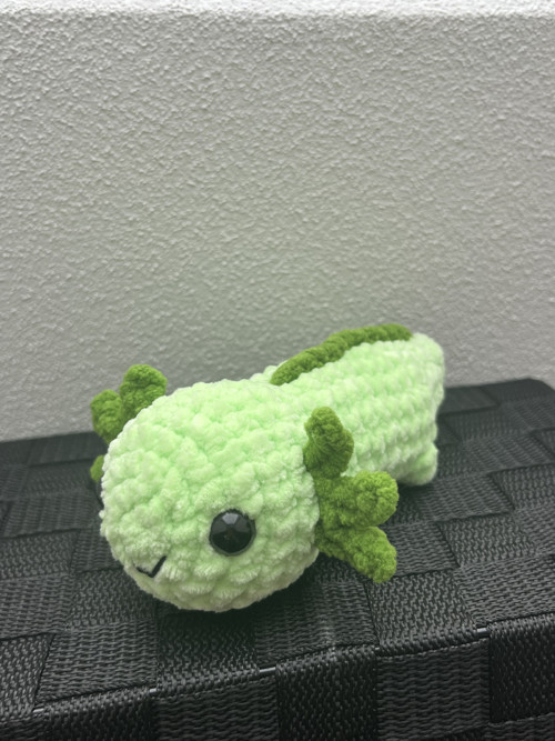 Háčkovaný axolotl — foto 3