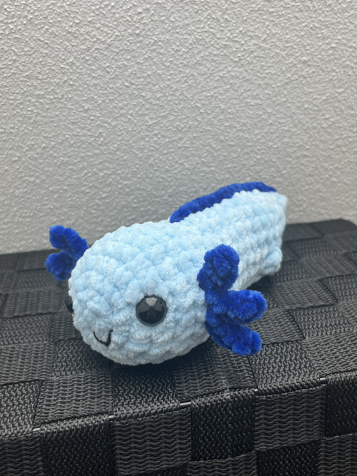 Háčkovaný axolotl — foto 2