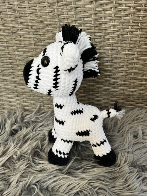 Háčkovaná zebra — foto 2