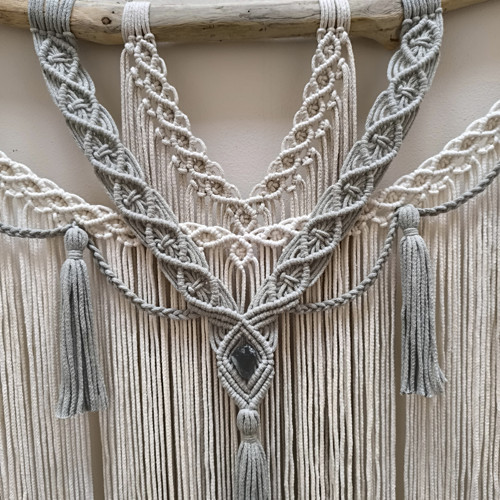 Macramé s avanturínem — foto 2