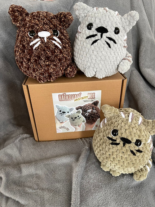 Háčkovací MYSTERY BOX - kočička RUBY — foto 2
