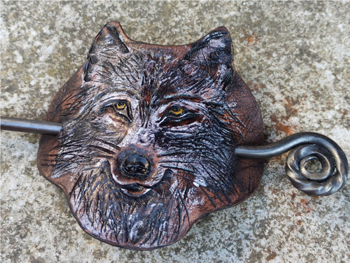 Spona do vlasů #Wolf — foto 2