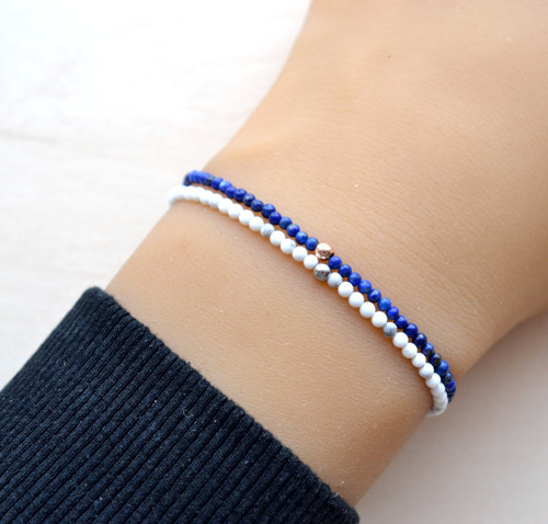 LAPIS LAZULI 0.2*jemný náramek — foto 3