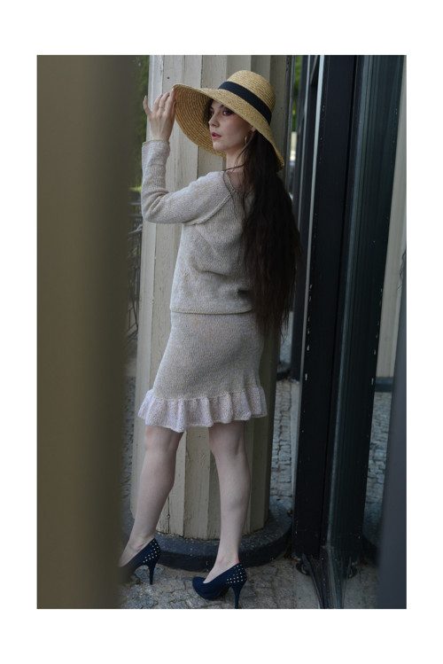 Popis na pletenou sukni Classy — foto 3