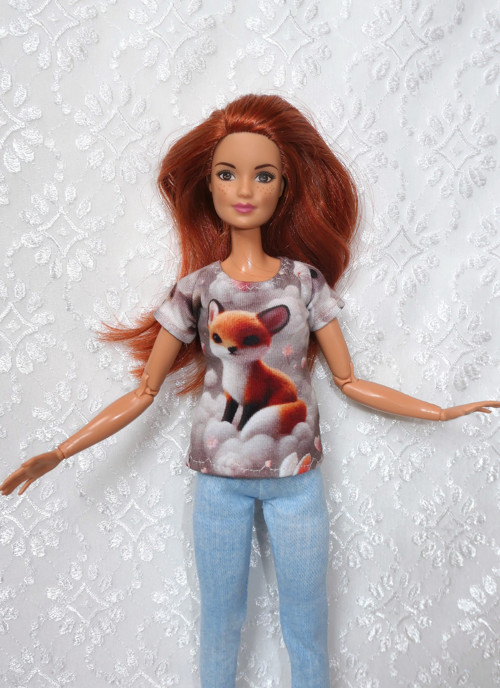 Barbie - Tričko s liškou — foto 2