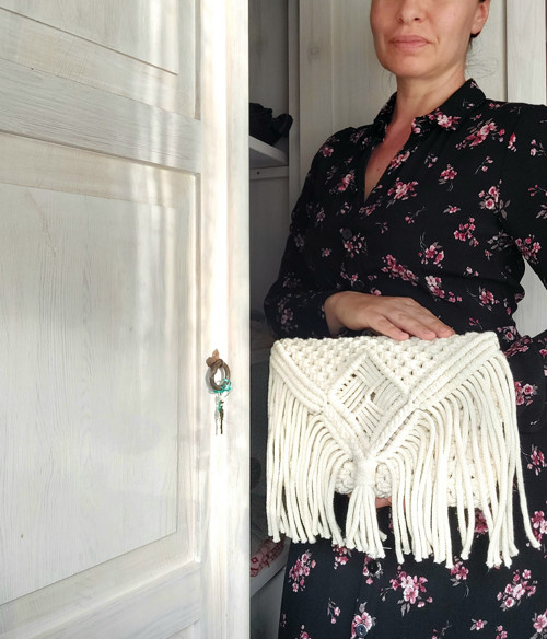 Macramé kabelka/psaníčko "VIERA" — foto 6
