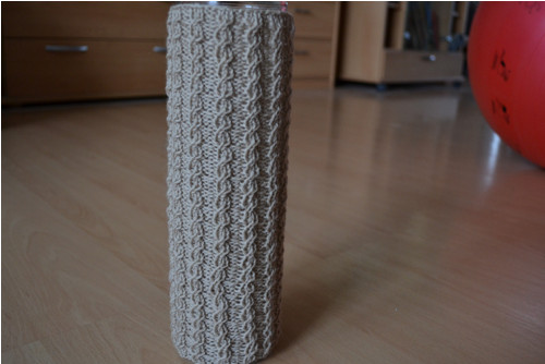 Obal na vázu - průměr 8cm,délka 28cm. — foto 5