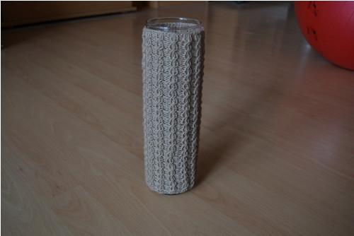 Obal na vázu - průměr 8cm,délka 28cm. — foto 2