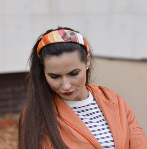 Ručne maľovaná čelenka. — foto 3