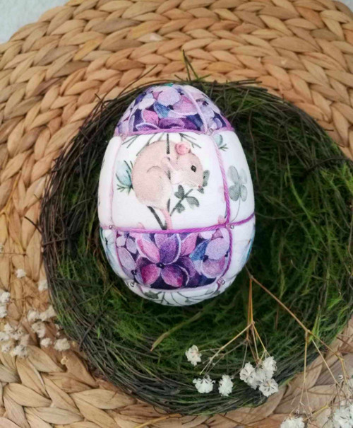 Jarní dekorace - Myška (menší) — foto 2