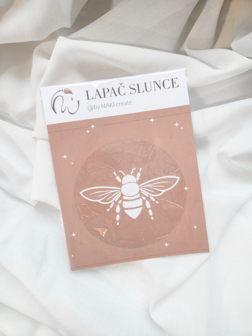 Lapač slunce suncatcher - včelka — foto 5