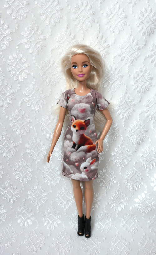 Barbie - letní šaty s liškou — foto 2
