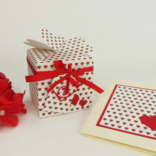 Dárková krabička č100 + mini přáníčko — foto 2