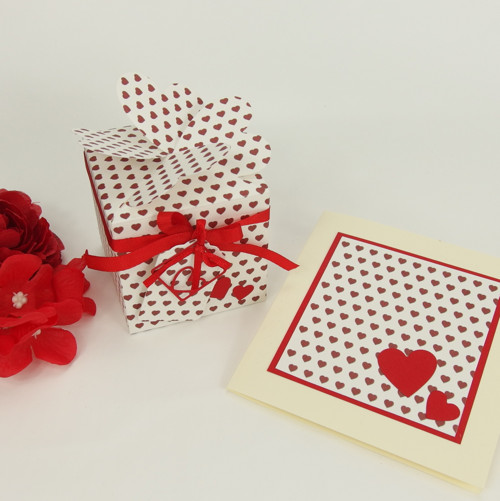 Dárková krabička č100 + mini přáníčko — foto 3