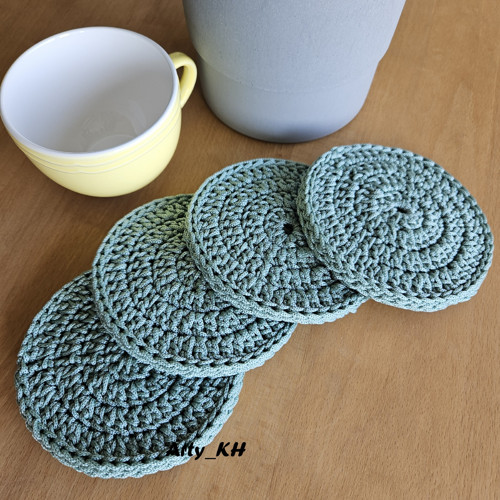 Set podtácků Macramé, šalvějová — foto 4
