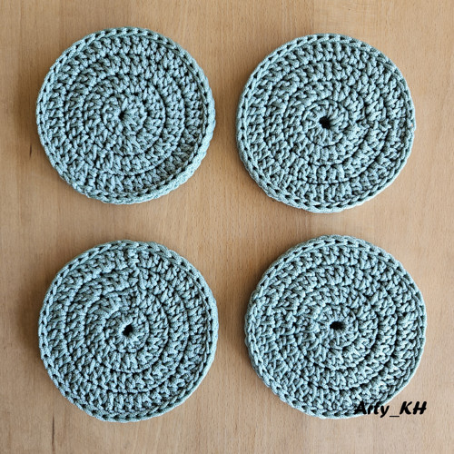 Set podtácků Macramé, šalvějová — foto 2