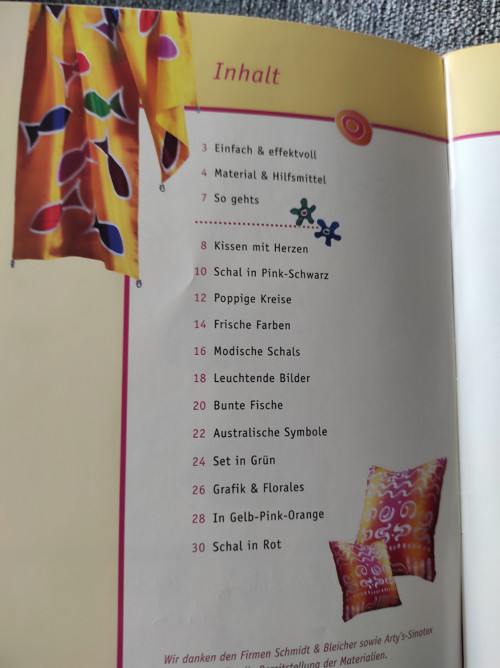 Sešit - Seidenmalerei — foto 2