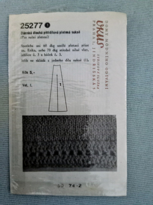 Pletená sukně — foto 2