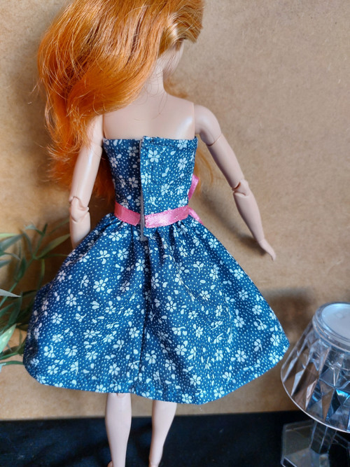 Barevne bavlněné saticky pro Barbie — foto 2