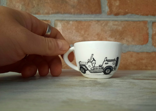 Ristretto šálka Džipík — foto 3