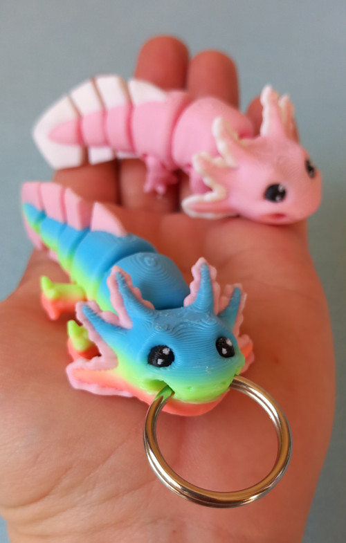 Klíčenka AXOLOTL — foto 2