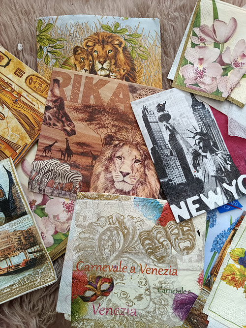 Ubrousky na decoupage — foto 3