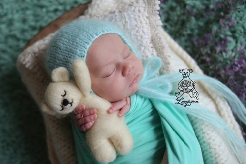 Newborn čepička moher — foto 3