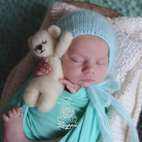 Newborn čepička moher — foto 4