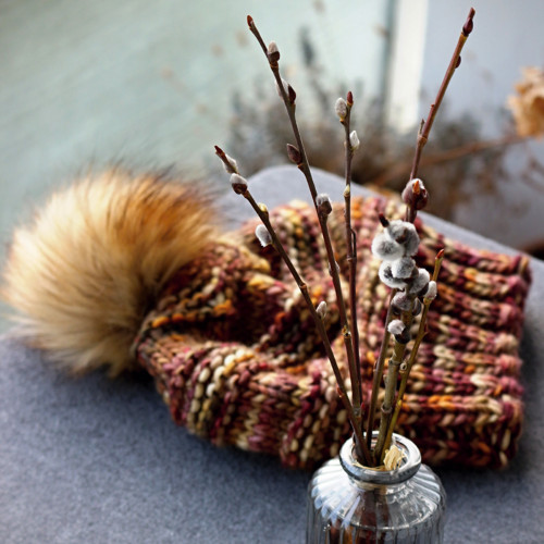 Čepice chunky merino "Masala" — foto 4