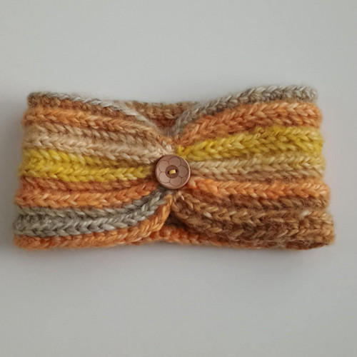 Čelenka angora melange — foto 4