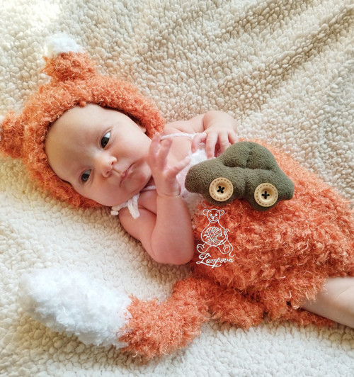Newborn souprava lištička — foto 4