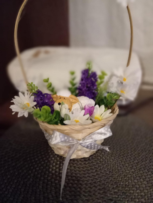 Velikonoční , jarní košík — foto 3