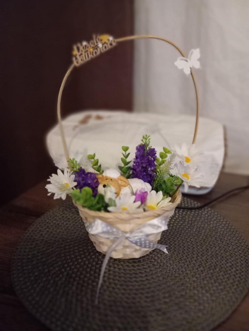 Velikonoční , jarní košík — foto 4