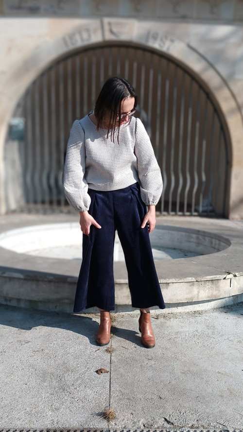 Halenka PUFF z waffloviny — foto 4