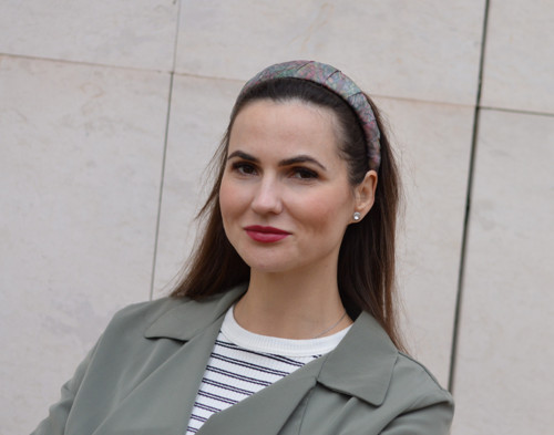 Ručne maľovaná čelenka. — foto 2